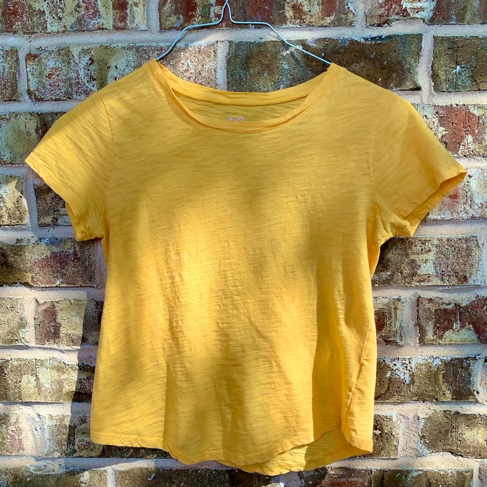 Charlotte Russe XS Yellow Shirt